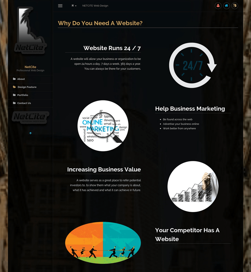 NetCite.ca / 웹디자인